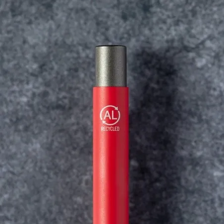 Stylo Bille Écologique Personnalisé pas cher - Brincio Couleurs : orange Matières : polyester recyclé personnalisation sur mesur