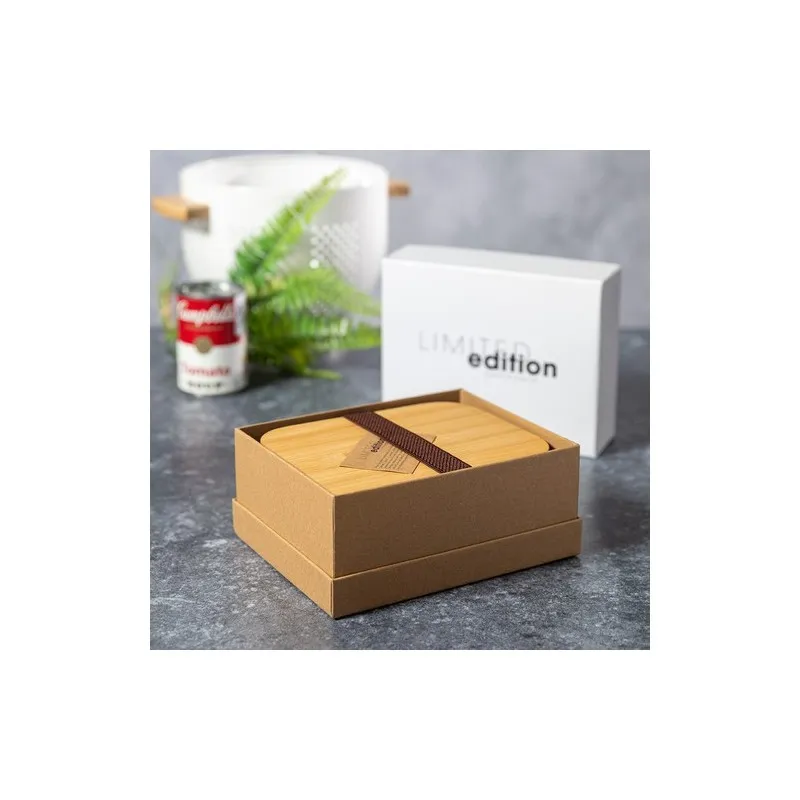 Gamelle Écologique Personnalisée Crisbut Couleurs : gris cadeau collaborateur premium