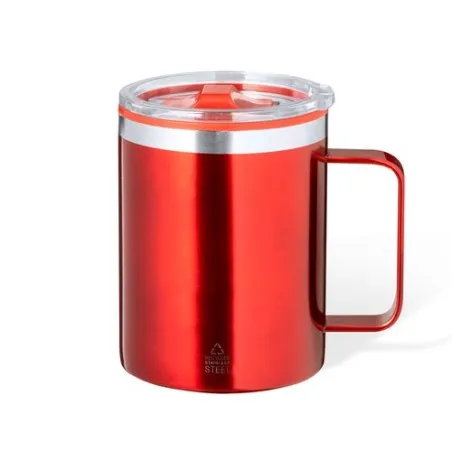 Tasse Thermique Écologique et Pratique Suprax Personnalisée Matières : PET Couleurs : blanc goodies publicitaire événementiel