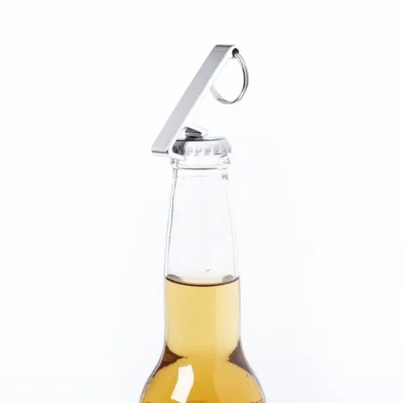 Porte-Clés Multifonction Personnalisé Écologique Delfis Matières : PET recyclé Couleurs : bleu clair cadeau entreprise pas cher