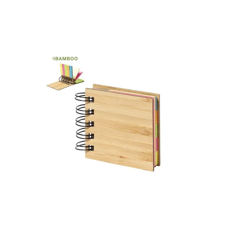 Bloc Notes Personnalisé Écologique - Objets Publicitaires Feros Matières : PET recyclé Couleurs : rouge