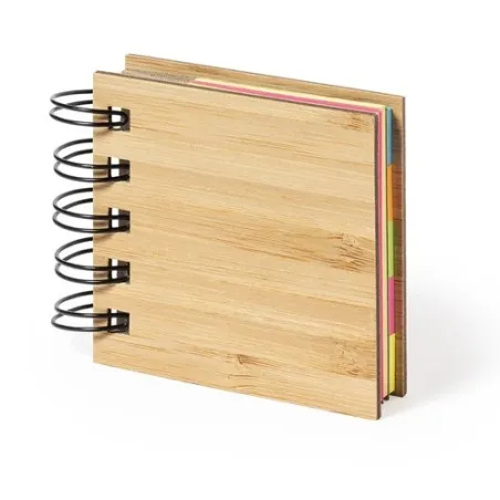 Bloc Notes Personnalisé Écologique - Objets Publicitaires Feros Matières : PET recyclé Couleurs : rouge cadeau entreprise pas ch