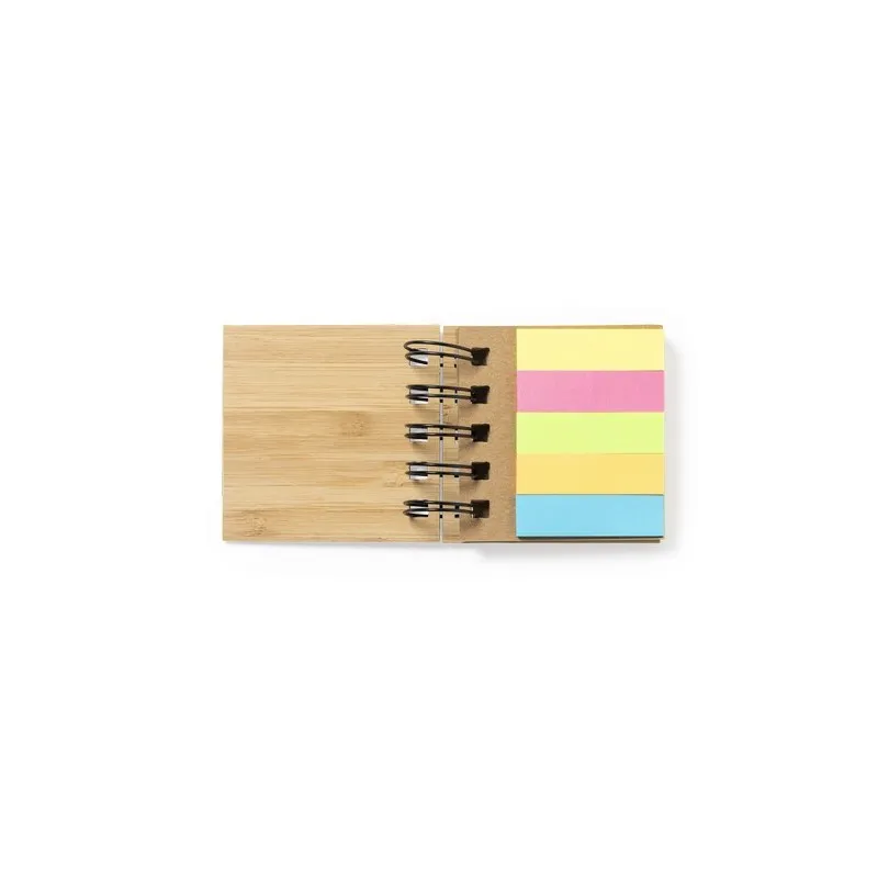 Bloc Notes Personnalisé Écologique - Objets Publicitaires Feros Matières : PET recyclé Couleurs : rouge objet promotionnel éco-r