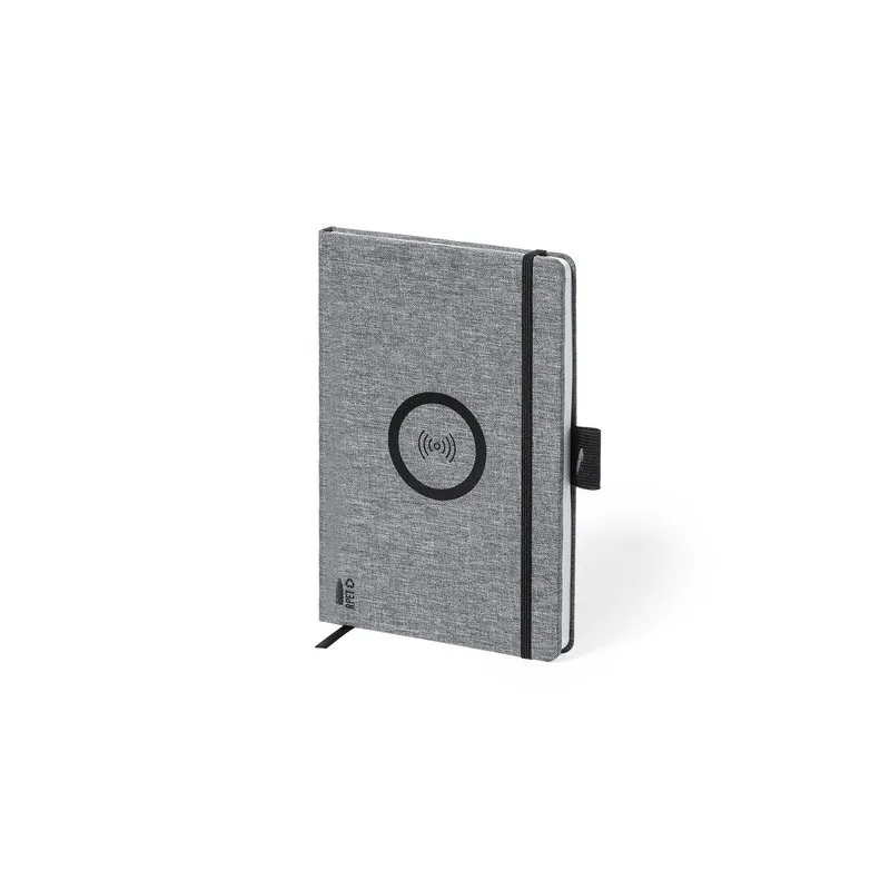 Bloc Notes Écologique et Pratique Personnalisé Chargeur Bein Matières : acier inoxydable Couleurs : argenté cadeau entreprise pa