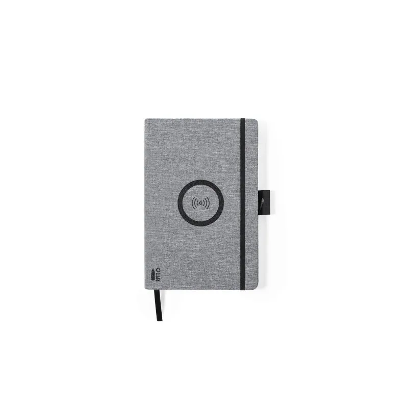 Bloc Notes Écologique et Pratique Personnalisé Chargeur Bein Matières : acier inoxydable Couleurs : argenté objet promotionnel é