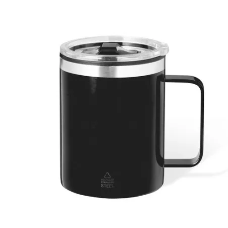 Tasse Thermique Écologique et Pratique Suprax Personnalisée Matières : PET Couleurs : bleu cadeau affaires élégant