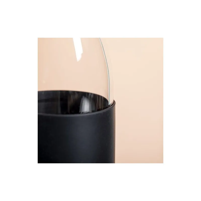 Gourde Écologique Personnalisable Teltox Matières : acier inoxydable Couleurs : noir impression logo haute qualité