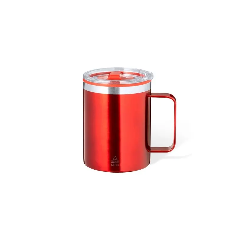 Tasse Thermique Écologique et Pratique Suprax Personnalisée Matières : PET Couleurs : bleu impression haute définition