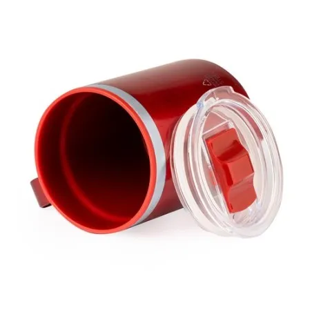 Tasse Thermique Écologique et Pratique Suprax Personnalisée Matières : PET Couleurs : blanc cadeau collaborateur premium