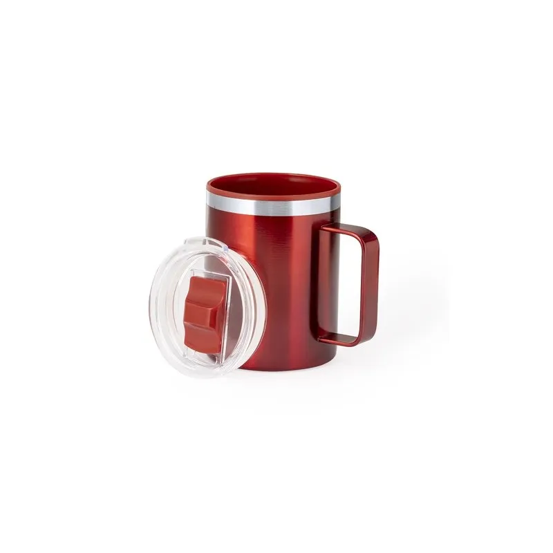 Tasse Thermique Écologique et Pratique Suprax Personnalisée Matières : PET Couleurs : blanc impression logo haute qualité