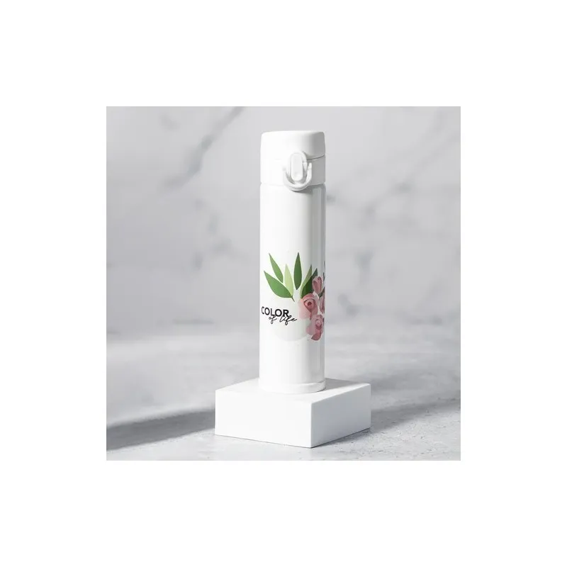 Bouteille Isotherme Personnalisée Cadeau d'Entreprise Alirox Matières : élasthanne Taille textile : XXL Couleurs : gris marquage