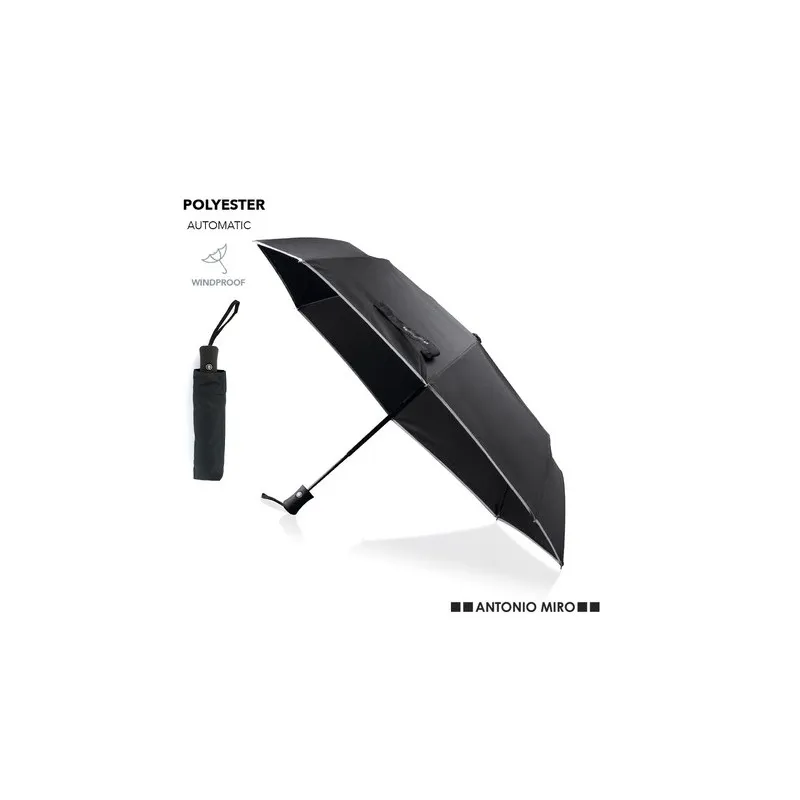Parapluie Personnalisé Pratique Élégant pas cher Telfox Matières : acier inoxydable Couleurs : blanc personnalisable avec votre 