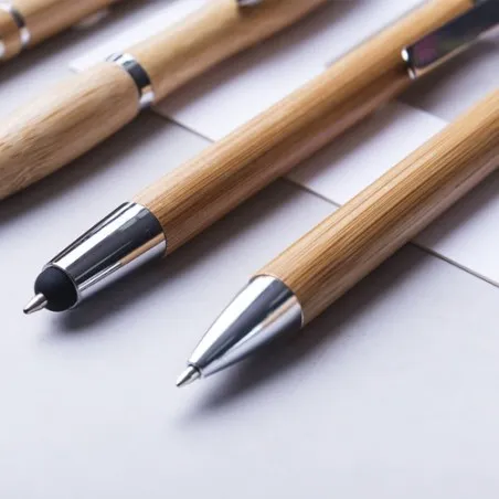 Stylo Bille Écologique Personnalisé Pas Cher - Yiagan Matières : MDF marquage laser ultra précis