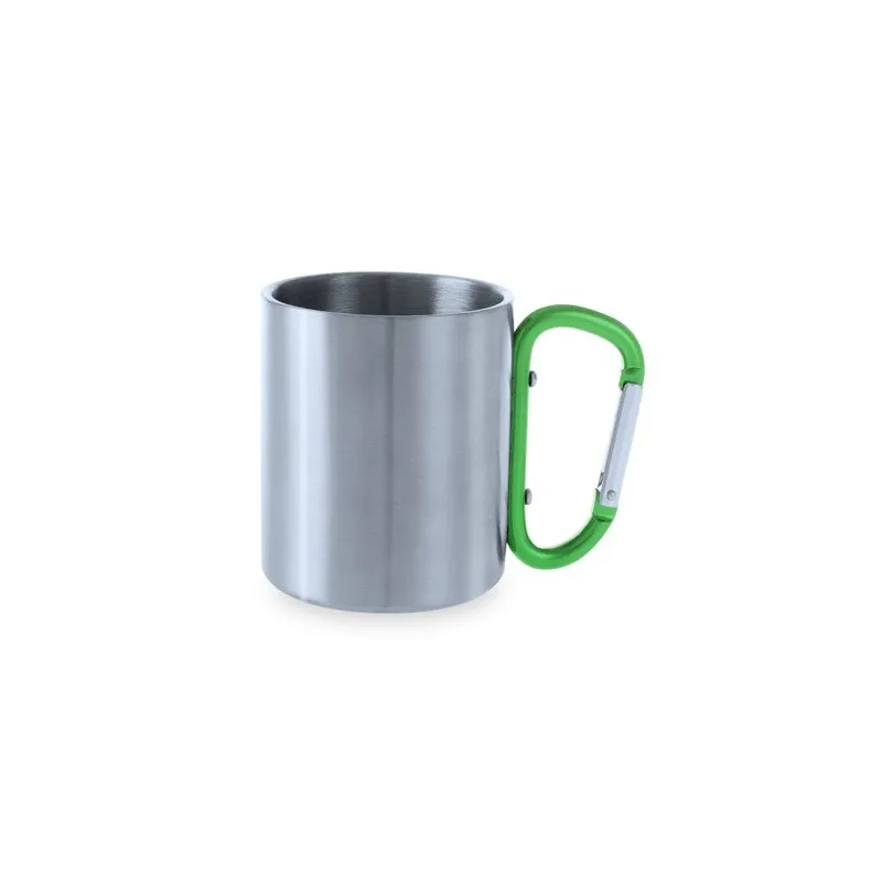 Mug personnalisé en acier inoxydable Bastic - Goodies Couleurs : noir livraison express 24h 48h