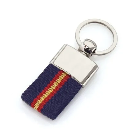 Porte-Clés Personnalisé Écologique - Vinger Matières : carton recyclé Couleurs : bleu personnalisable avec votre logo