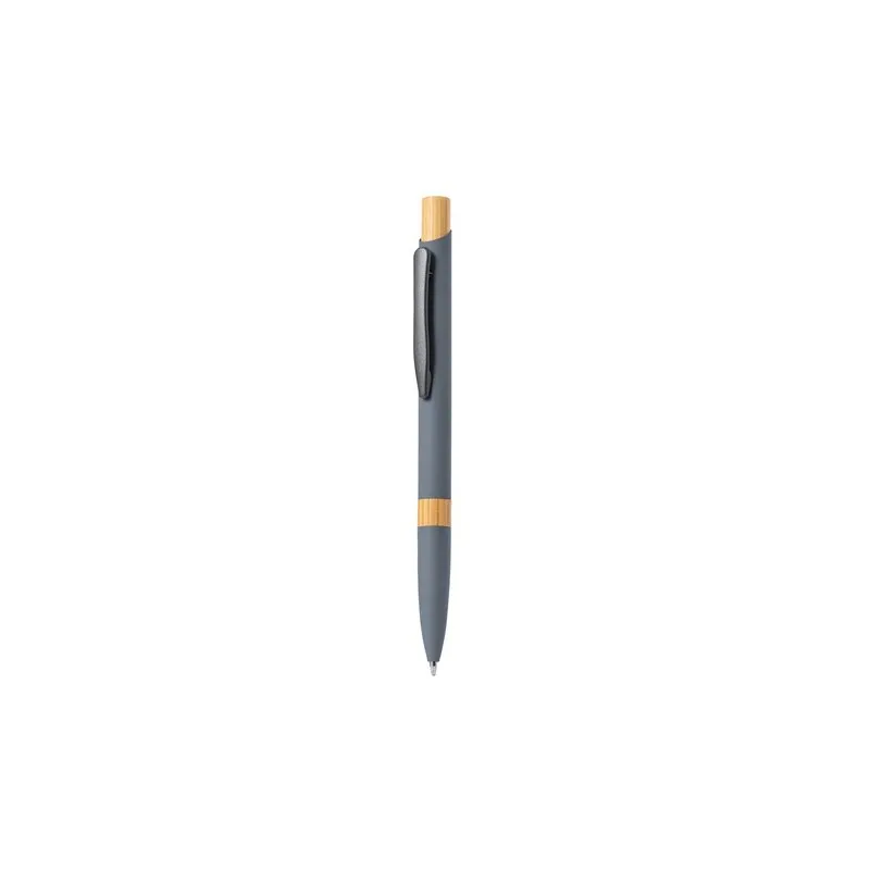 Stylo Écologique en Aluminium et Bambou Personnalisé - Lantasker Taille textile : XL Couleurs : noir impression haute définition
