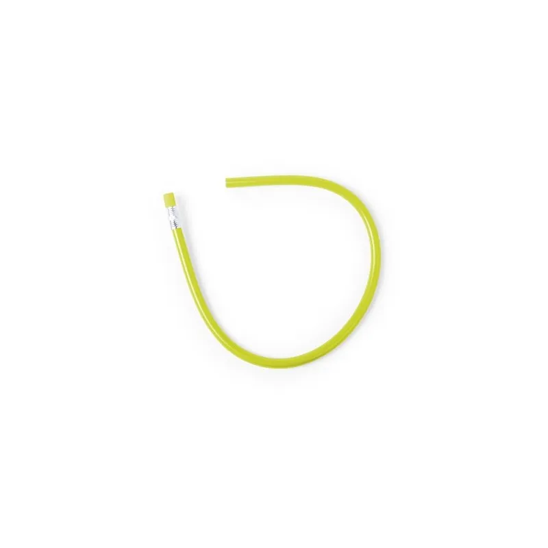 Crayon Flexi Publicitaire Personnalisé Matières : lycra Couleurs : jaune fluo goodies personnalisé en stock