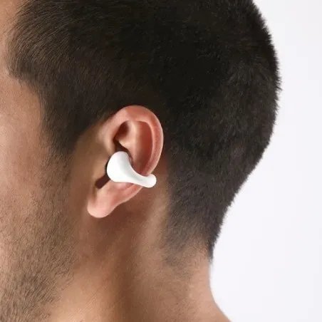 Écouteurs personnalisés Power Bank écologiques Haxel pas cher Matières : polyester Taille textile : XL Couleurs : noir goodies p