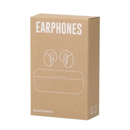 Écouteurs personnalisés Power Bank écologiques Haxel pas cher Matières : polyester Taille textile : XL Couleurs : noir goodies p