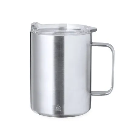 Tasse Isotherme Écologique Personnalisée Thermique - Dovery Matières : coton Taille textile : L Couleurs : bleu marine