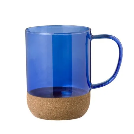 Tasse Personnalisable en Verre Saryne Matières : coton Taille textile : M Couleurs : bleu marine cadeau client original