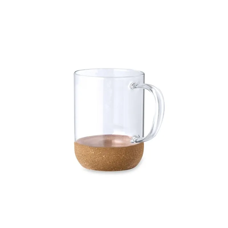 Tasse Personnalisable en Verre Saryne Matières : coton Taille textile : S Couleurs : rouge cadeau entreprise pas cher