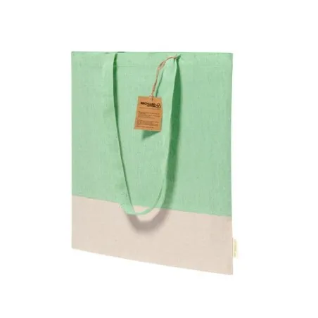 Sac Écologique Pratique Personnalisé à Prix Bas Skadi Matières : coton Taille textile : S Couleurs : vert cadeau collaborateur p