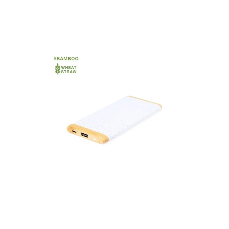 Power Bank Écologique 20 000 mAh Personnalisé Golblum Pas Cher Matières : coton Taille textile : S Couleurs : fuchsia personnali