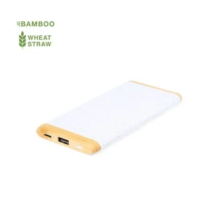 Power Bank Écologique 20 000 mAh Personnalisé Golblum Pas Cher Matières : coton Taille textile : S Couleurs : fuchsia personnali