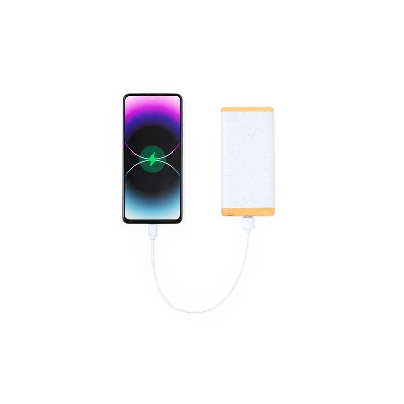 Power Bank Écologique 20 000 mAh Personnalisé Golblum Pas Cher Matières : coton Taille textile : S Couleurs : fuchsia goodies pu