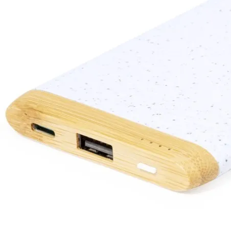 Power Bank Écologique 20 000 mAh Personnalisé Golblum Pas Cher Matières : coton Taille textile : S Couleurs : fuchsia impression