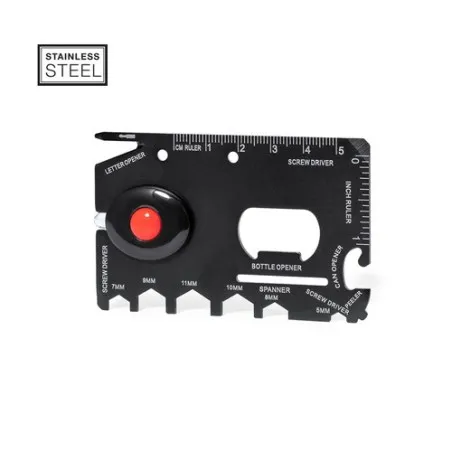 Outil Multifonction Pratique Personnalisé pas cher - Vireon Matières : coton Taille textile : S Couleurs : noir personnalisable 