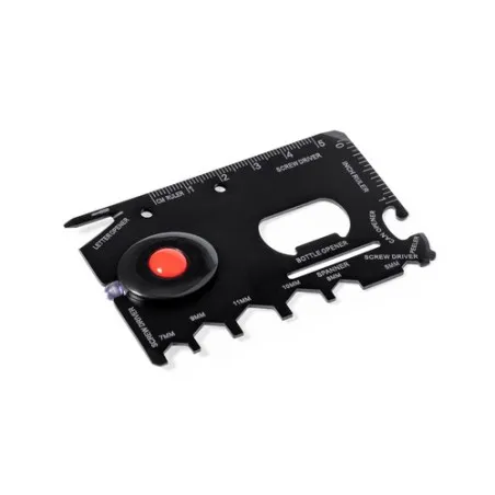 Outil Multifonction Pratique Personnalisé pas cher - Vireon Matières : coton Taille textile : S Couleurs : noir goodies publicit