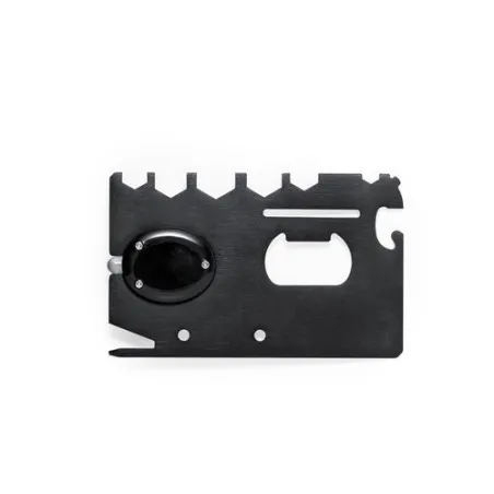 Outil Multifonction Pratique Personnalisé pas cher - Vireon Matières : coton Taille textile : S Couleurs : noir impression haute