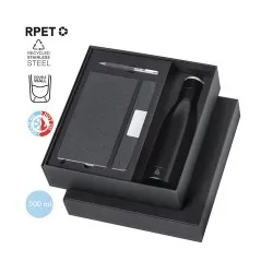 Set d'Objets Publicitaires Personnalisés : Cahier, Stylo et Bouteille Isotherme Datiford pas cher Taille textile : 3XL Couleurs  2