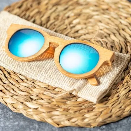 Lunettes de Soleil Personnalisées à Design Exclusif - Thezin Matières : aluminium Couleurs : orange cadeau collaborateur premium