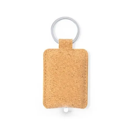 Porte-Clés Lampe Personnalisé Économique Wilbut Couleurs : blanc personnalisable avec votre logo