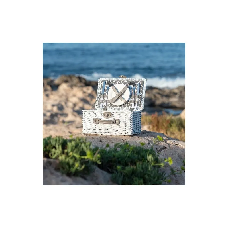 Sac Isotherme Thermique Personnalisé pour Picnic Midland Matières : coton Couleurs : noir marquage laser ultra précis