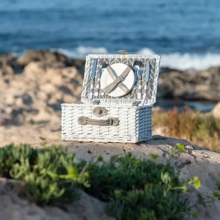 Sac Isotherme Thermique Personnalisé pour Picnic Midland Matières : coton Couleurs : noir marquage laser ultra précis