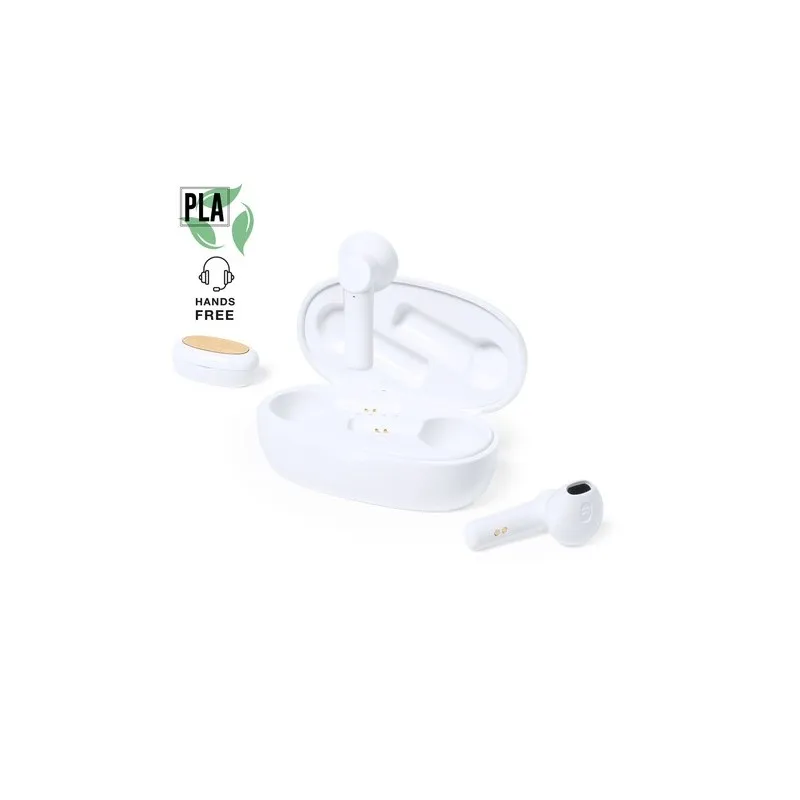 Écouteurs Écologiques et Innovants Personnalisés pas cher Kermit Matières : coton Couleurs : rouge personnalisable avec votre lo