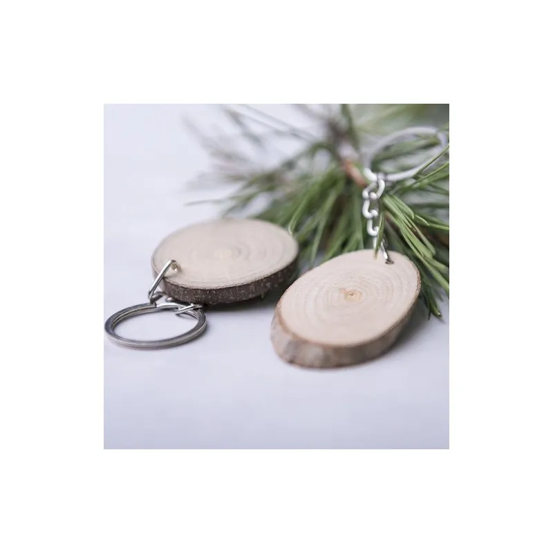 Porte-Clés Selton Éco-Responsable en Bois