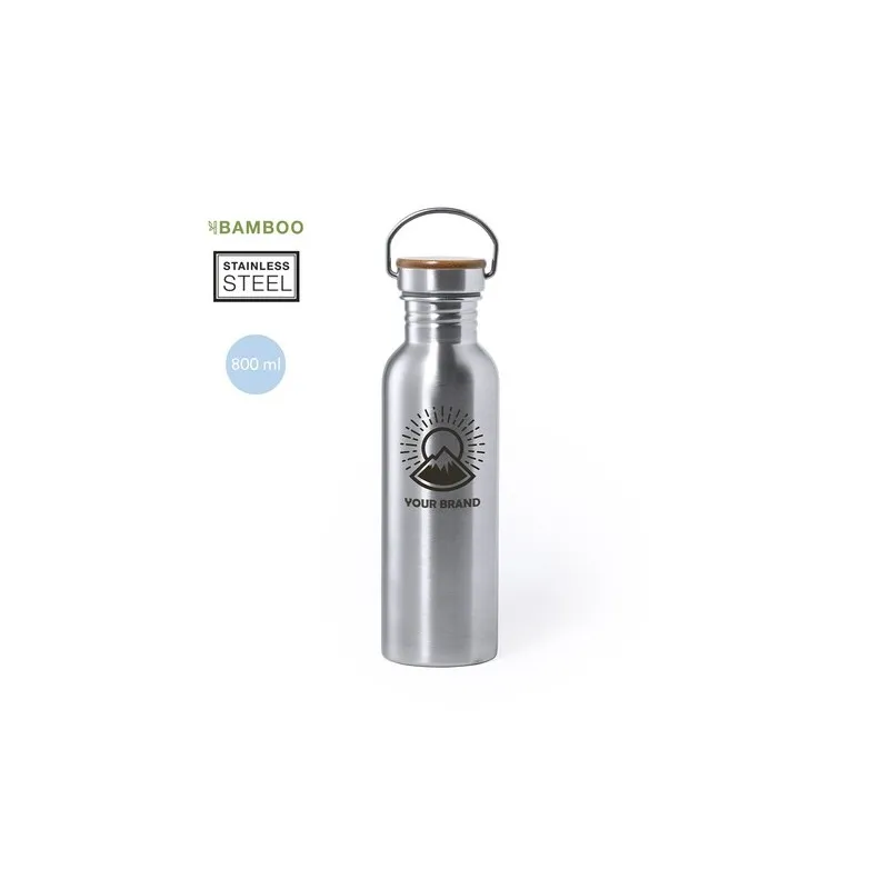 Gourde Personnalisable Écologique Bidon Rangler Matières : carton Couleurs : bleu personnalisable avec votre logo