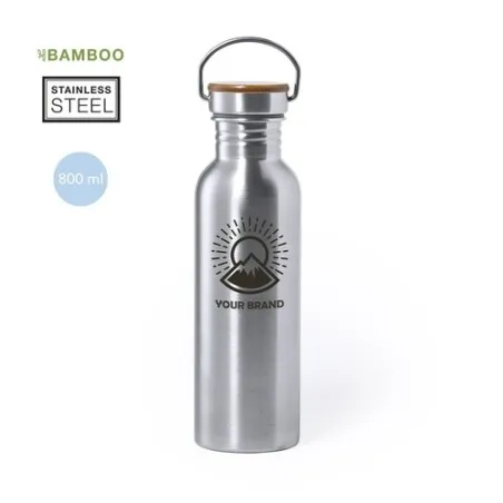 Gourde Personnalisable Écologique Bidon Rangler Matières : carton Couleurs : bleu personnalisable avec votre logo