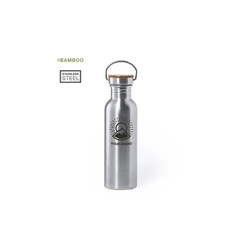 Gourde Personnalisable Écologique Bidon Rangler Matières : carton Couleurs : bleu goodies publicitaire événementiel