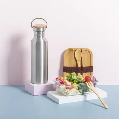 Gourde Personnalisable Écologique Bidon Rangler Matières : carton Couleurs : bleu objet promotionnel éco-responsable