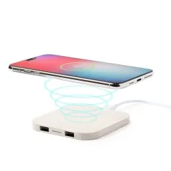 Chargeur Éco-Friendly Sans Fil Personnalisé Riens Matières : carton recyclé 2