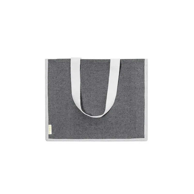 Sac Écologique et Pratique Personnalisé de Shopping Talara pas cher Taille textile : L Couleurs : gris métallisé objet promotion