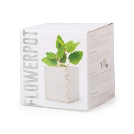 Pot de Fleurs Écologique Personnalisé - Merin Matières : bambou impression haute définition