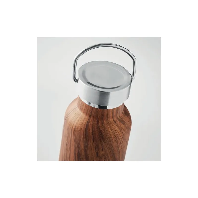 Bouteille isolante double paroi 500 ml personnalisée - NAMIB BOTTLE Matières : papier Couleurs : rouge goodies publicitaire évén