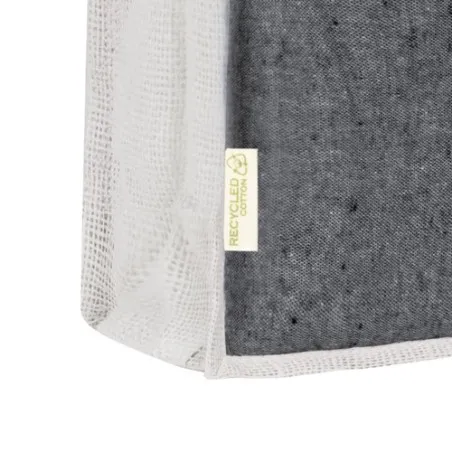 Sac Écologique et Pratique Personnalisé de Shopping Talara pas cher Taille textile : M Couleurs : gris métallisé goodies publici